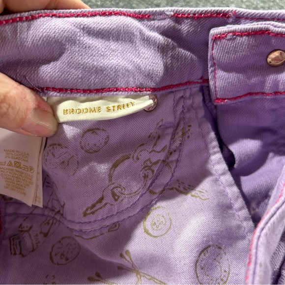 Kate Spade New York Broome Street “Play Hooky” Lavender Skinny Jeans Size 28 - Picture 10 of 15